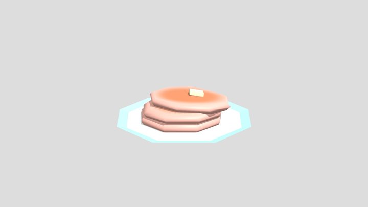 Pancakes 3D Model