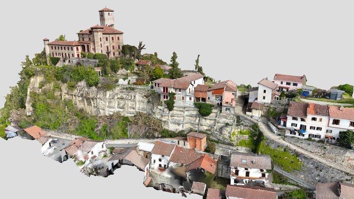 Castello di Orsara Bormida 3D Model