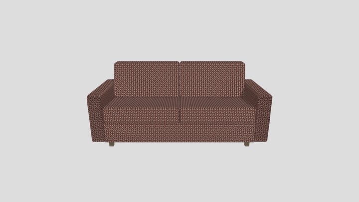 Vespera design: Cubetto II - Pullout Sofa 3D Model