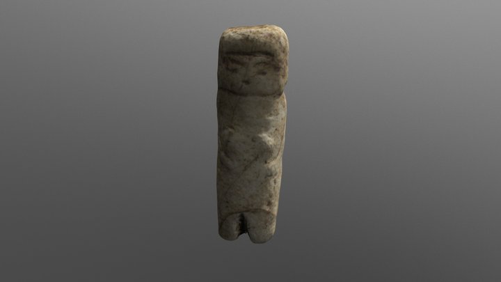 Stone Figurine 3D Model