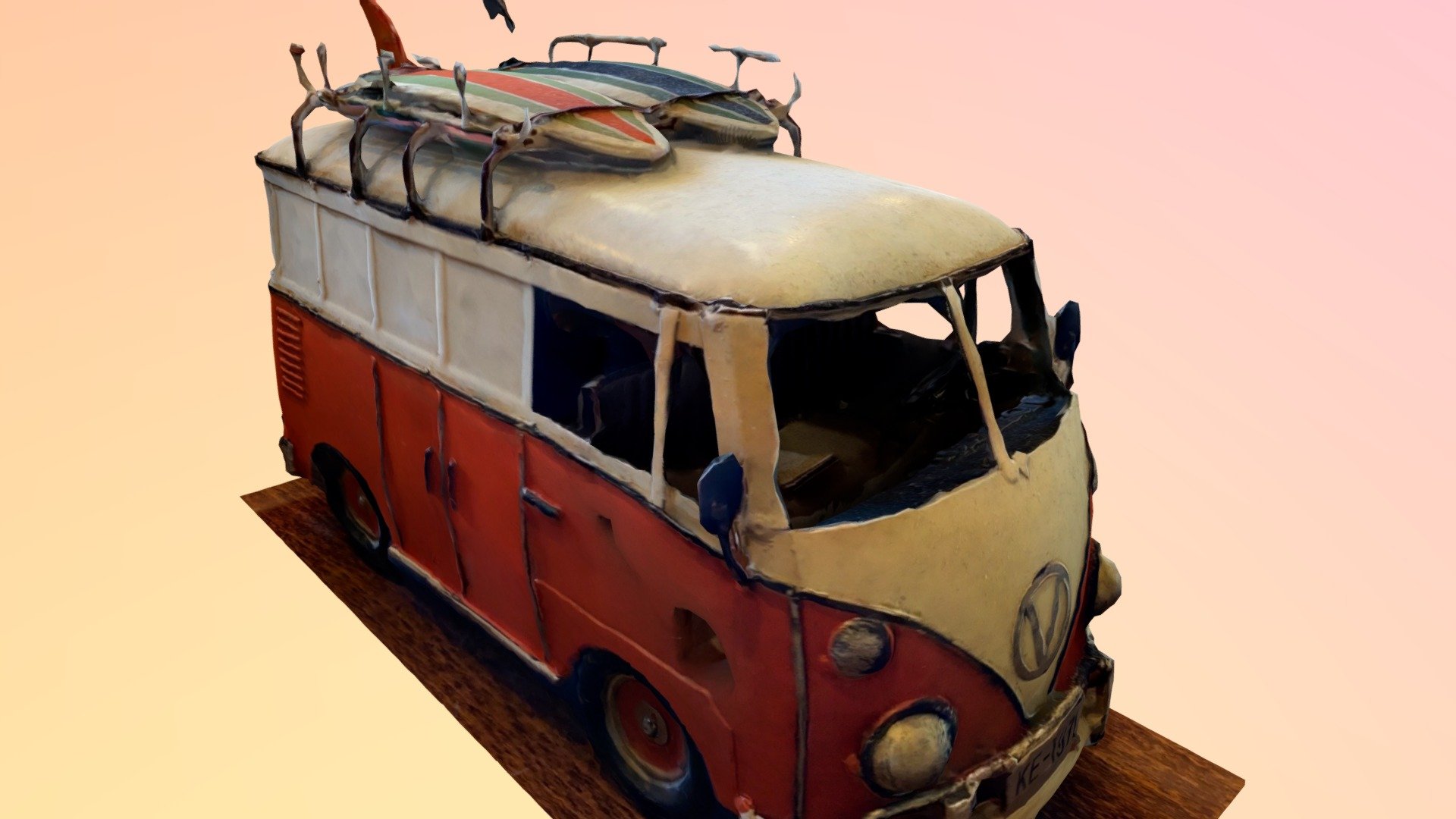 Day 068: VW Surfer Van Miniature