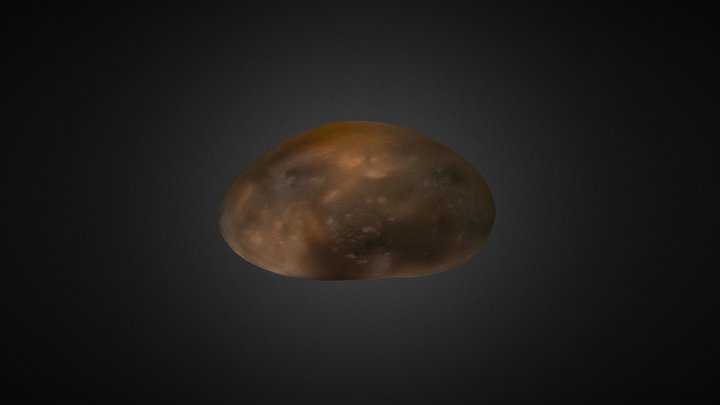 Ember Pebble 3D Model