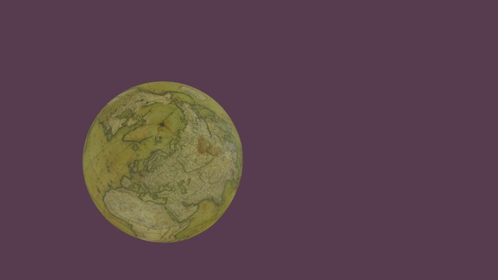 terrestrial globe 3D Model