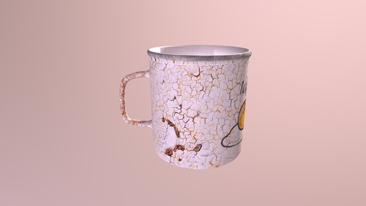 Cup Low 3D Model