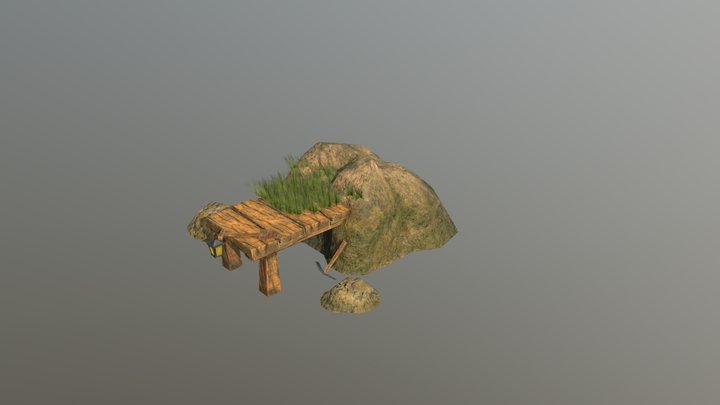 Mine Stage 1 3D Model