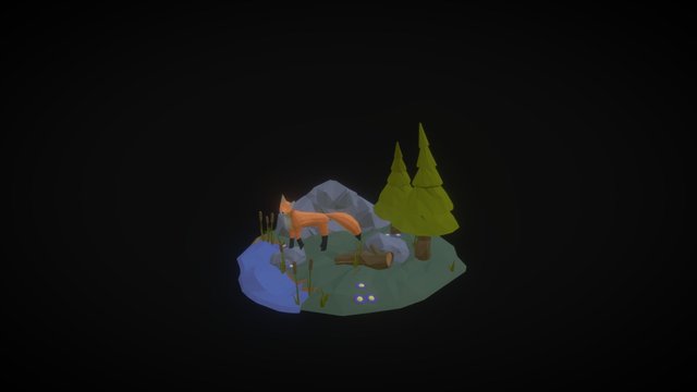 Deep Woods - Curiosity 3D Model