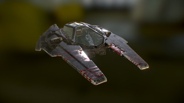 Patrol Ship 3D Model