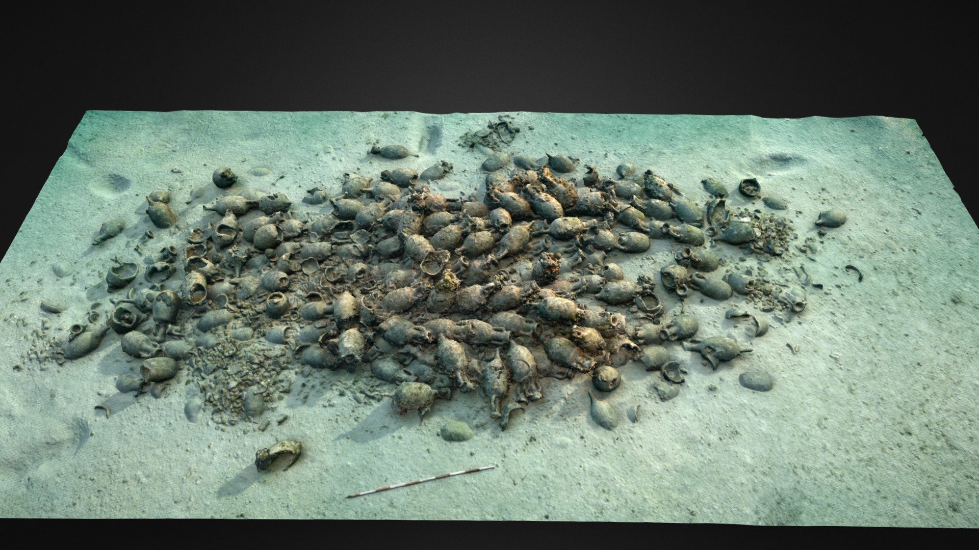 Roman shipwreck, Scedro, Croatia (for computers)