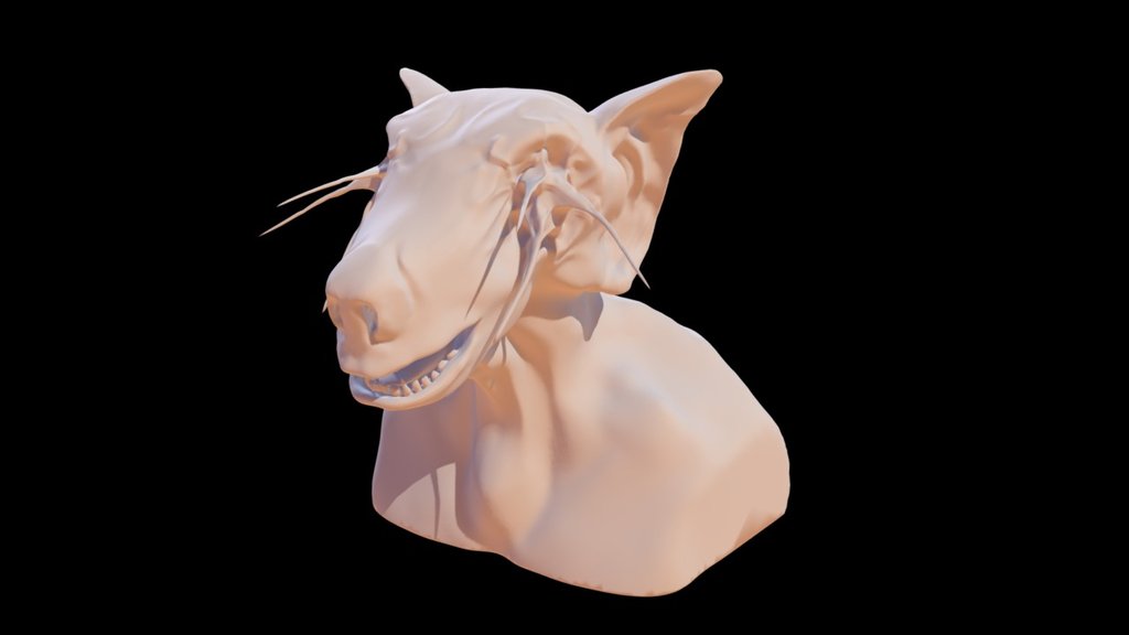 'Who Needs Eyes' Monster Sculpt Practice