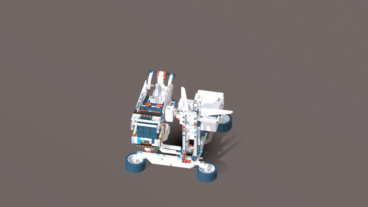 Robô de Cubo Magico 3D Model