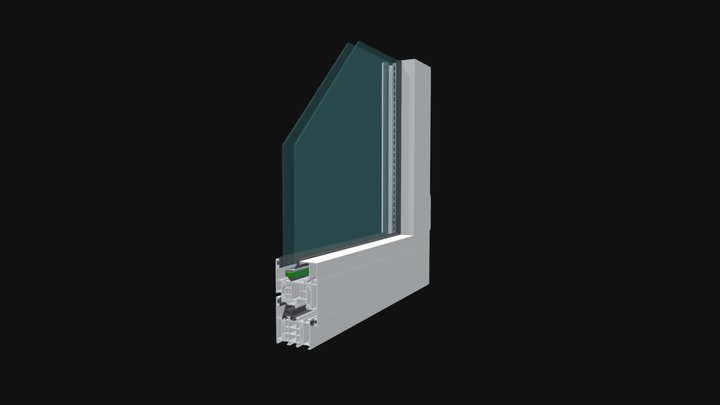 F55 YALITIMLI PENCERE 3D Model