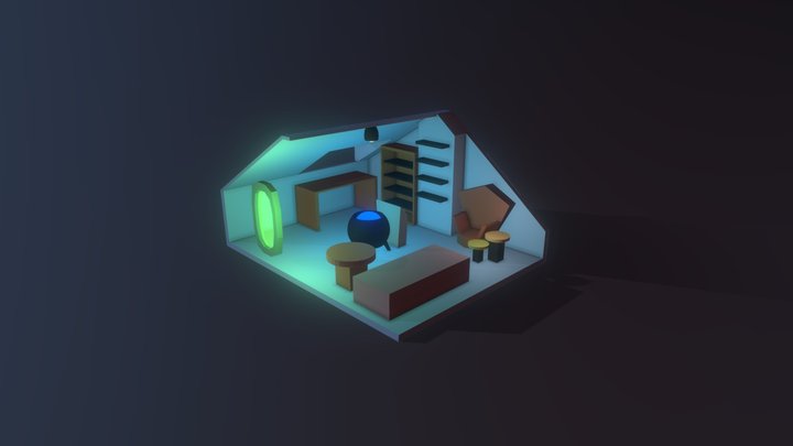 my room blockout sepp 3D Model