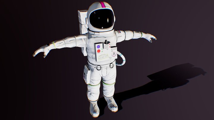 Astronaut 3D Model