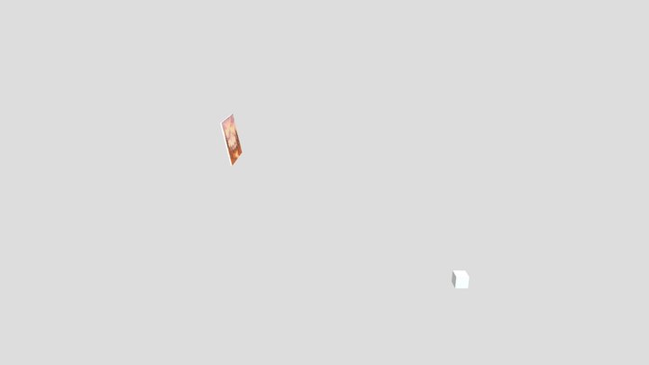 BobRossRedBlue 3D Model
