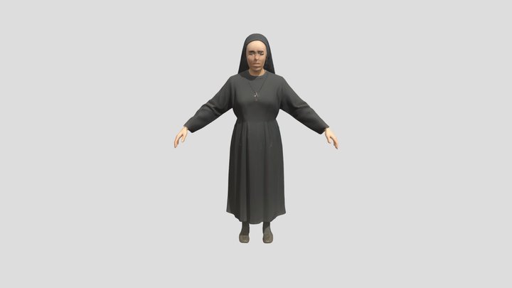 Freira 3D Model