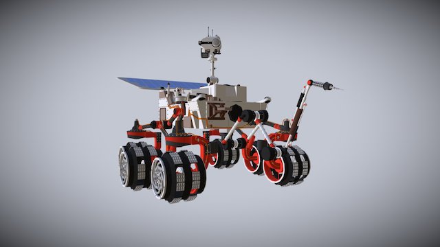 Mars_Rover 3D Model