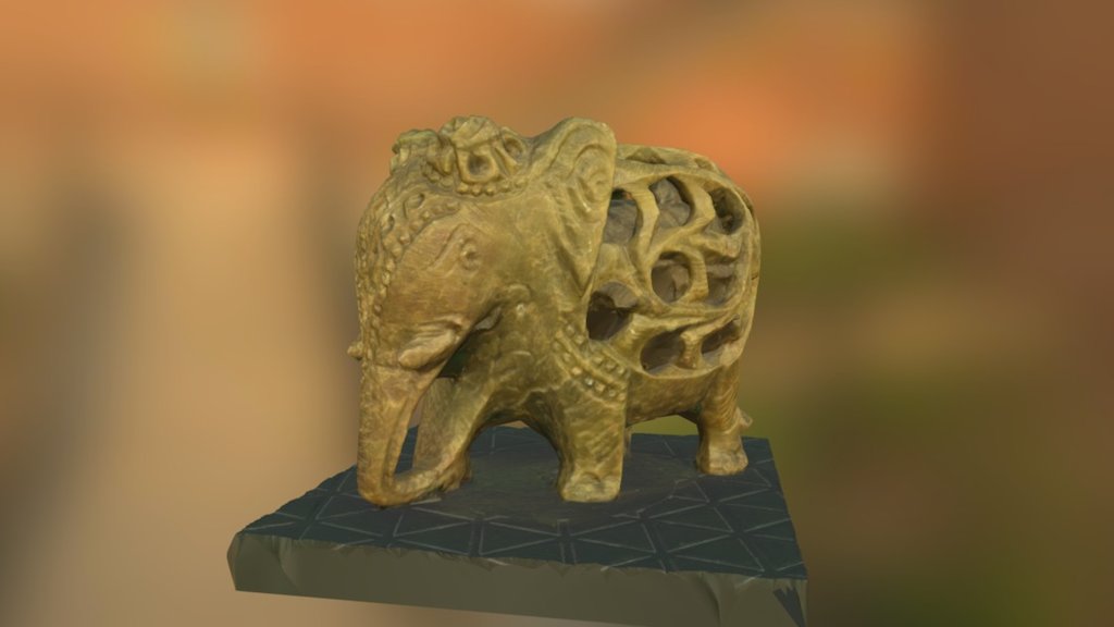 Fertility Elephant 3D model by W Mat Brown (w_mat_brown) [edd3e8b] Sketchfab