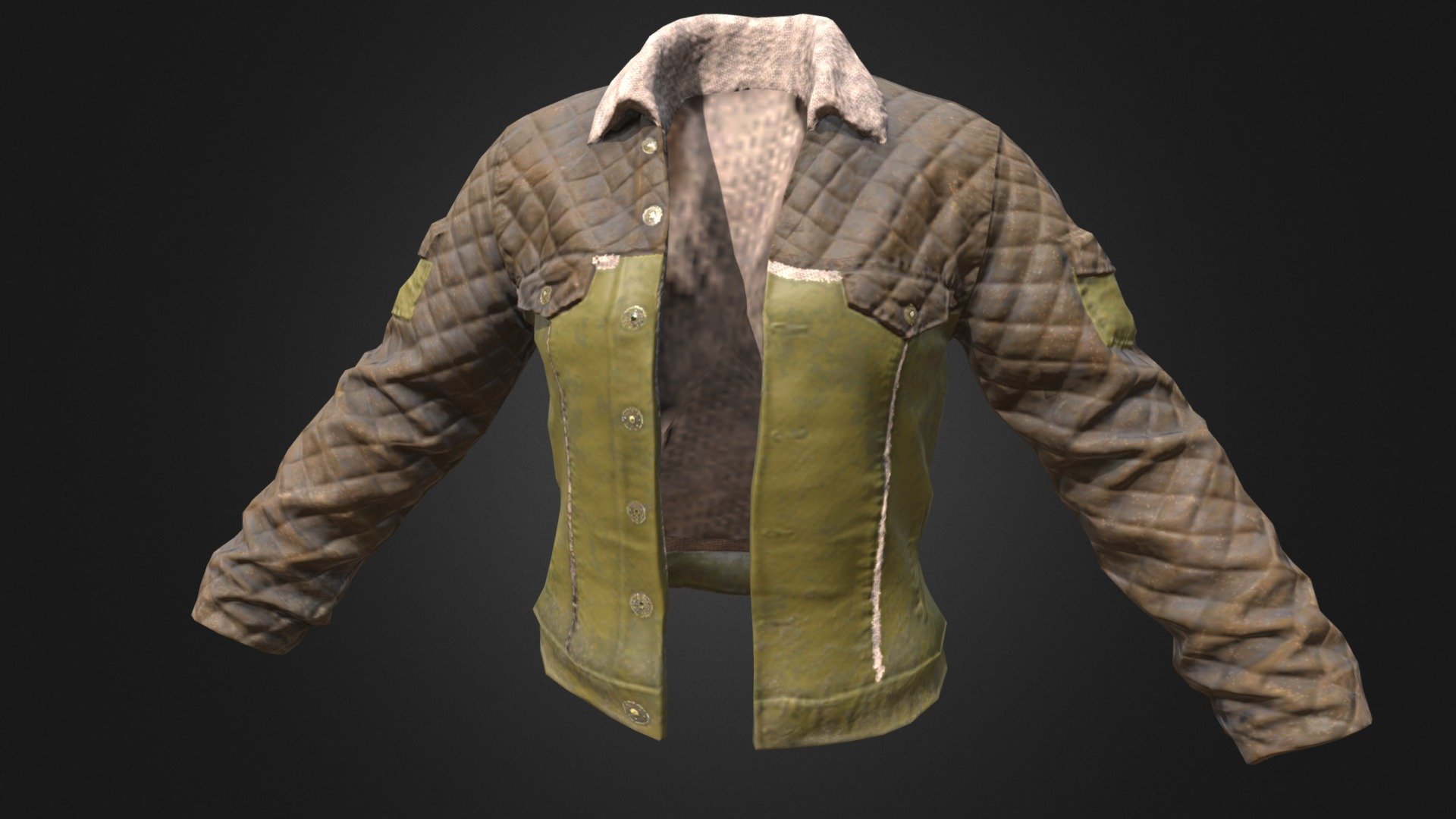 Worker Jacket PUBG 3D model by pubgitems.info (pubgitems.pro) [edd4c3a] Sketchfab