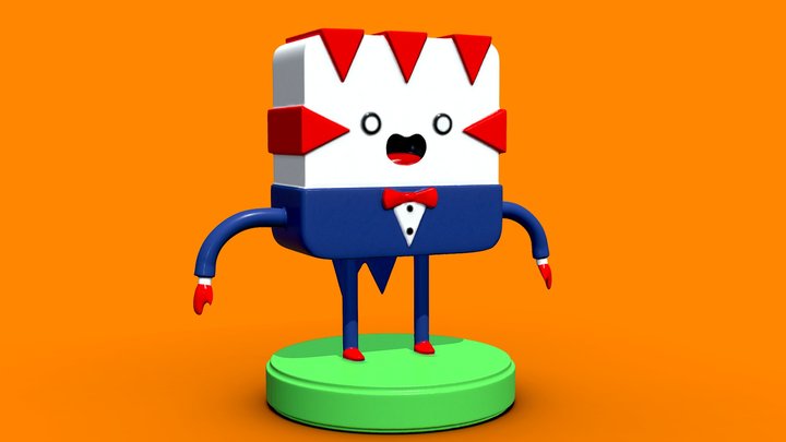 Peppermint Butler 3D Model
