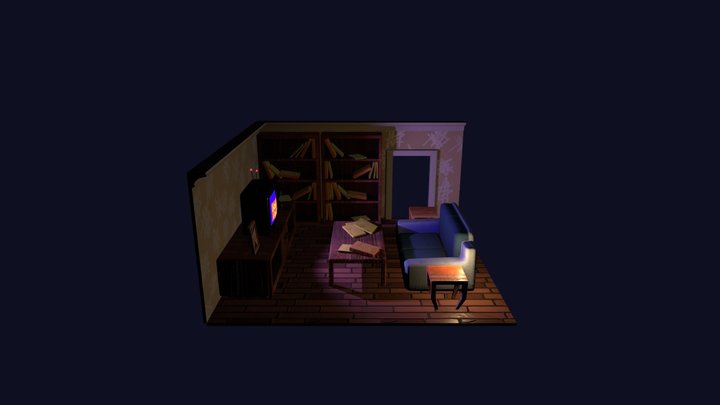 Living_Room 3D Model