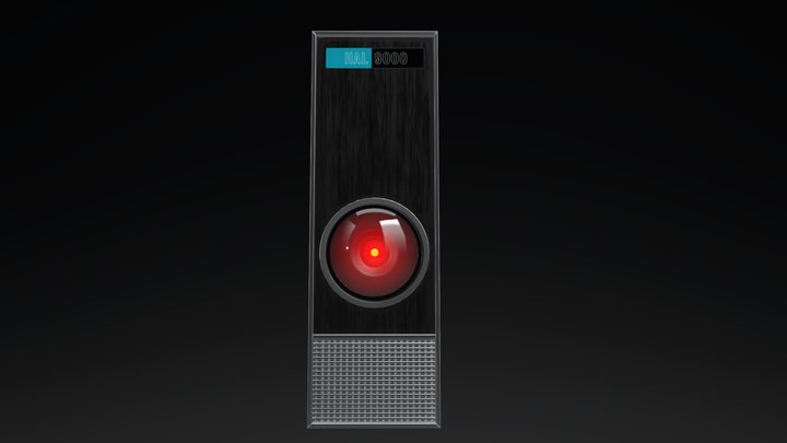 HAL 9000 3D Model