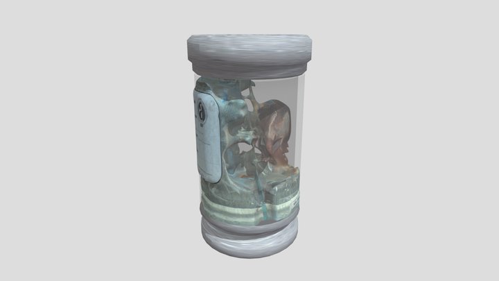 Деформация клюва курицы 3D Model