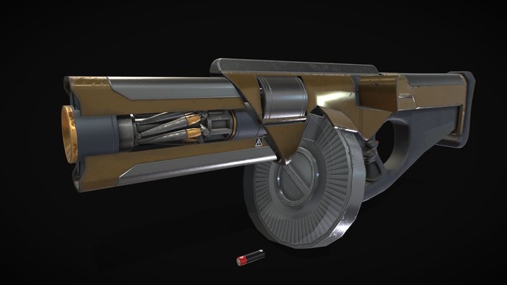 Weening - Weapon Design 3D Model