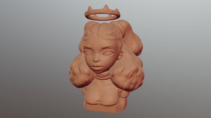 Dark Princess STL 3D Model