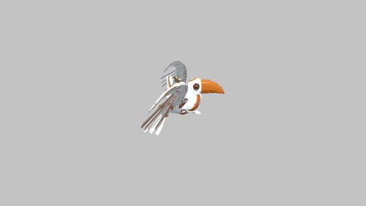 Bird Toy 3D Model