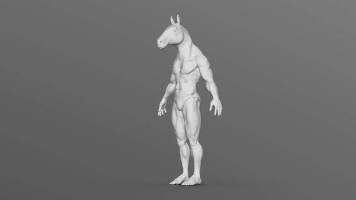 Tikbalang (creatures of leisure) 3D Model