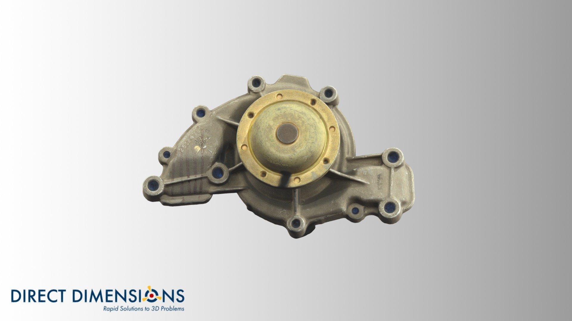 Water Pump 3D model by Direct Dimensions (dirdim) [edd97b9] Sketchfab