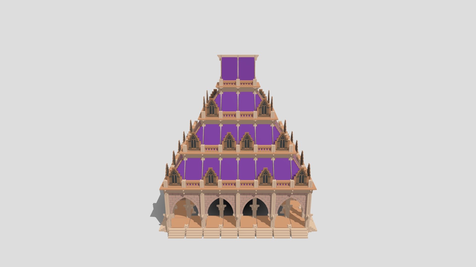 L'Edifice model: HS-10 Halle Au Ble De Vitre '20 - 3D model by ledifice ...