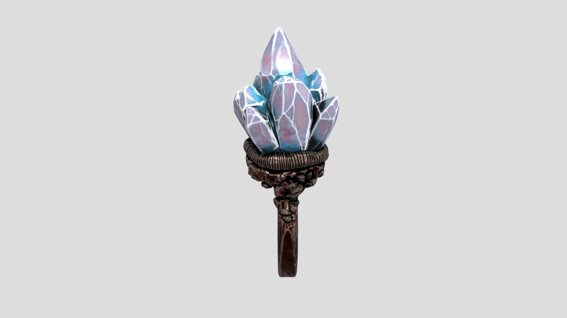 Crystal_ring - Download Free 3D model by replici.kz [edda746] - Sketchfab