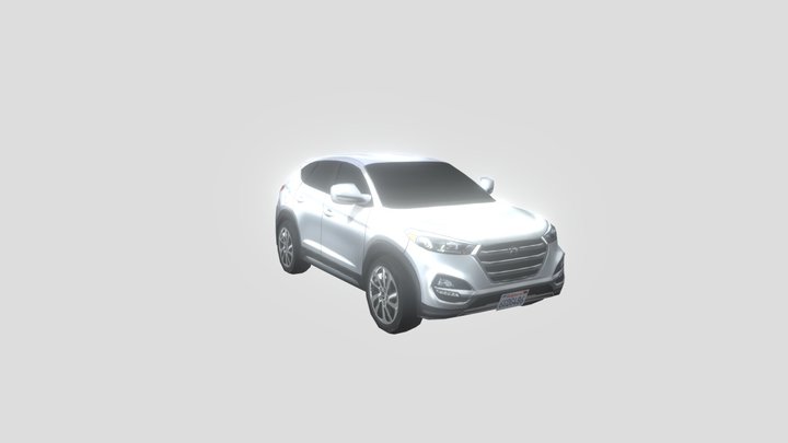 Car_Tucson 3D Model