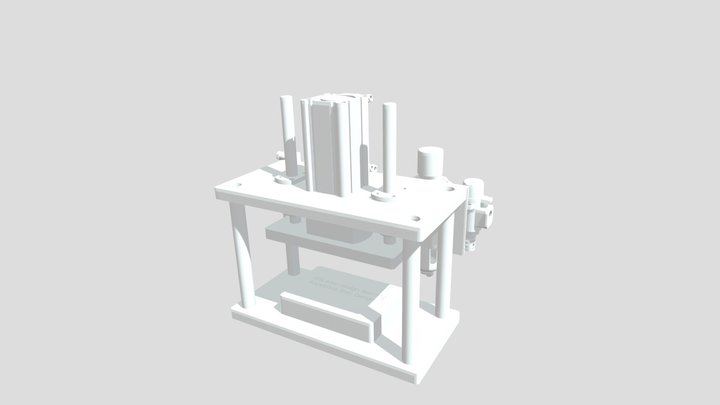 EDL MINI PRESS MACHINE 3D Model