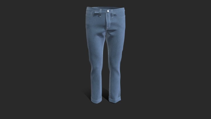 Jeans 3D Model
