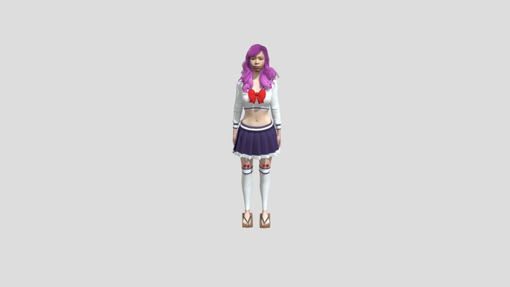 Lingling model animation effect (1)