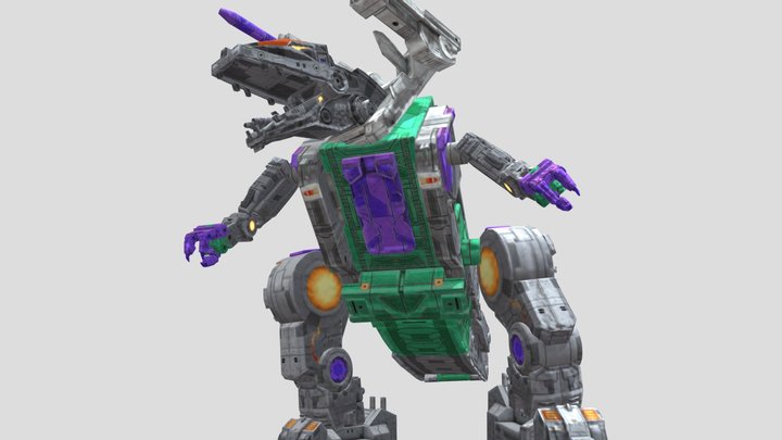 Transformers Earth Wars Trypticon 3D Model