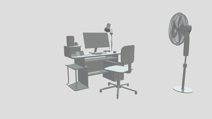 XYZ DZ1 Blocking 3D Model