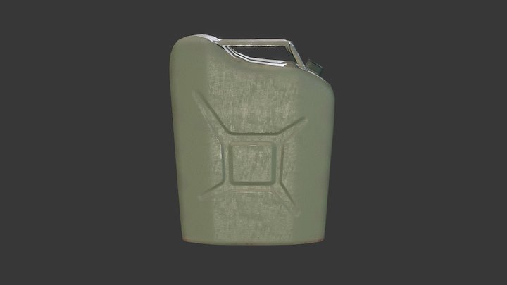 Jerry Can 3D Model