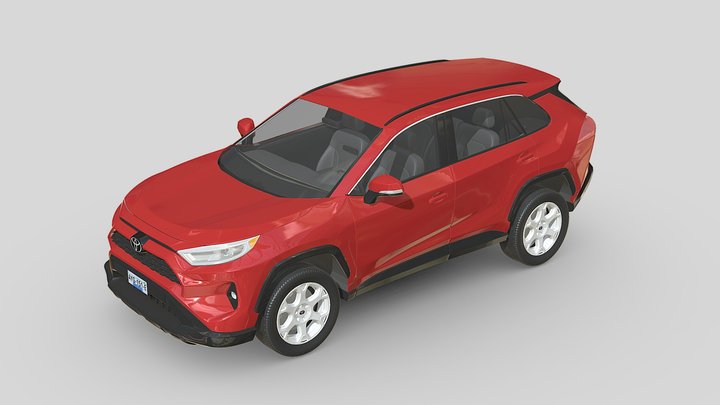 Toyota Rav4 2020 3D Model