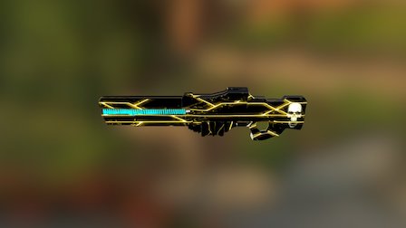 Metralleta 3D Model