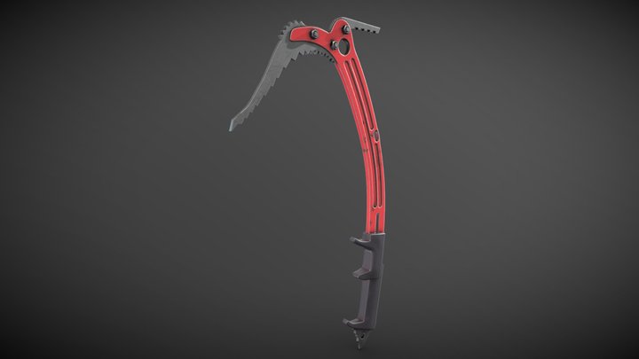Ice Axe 3D Model