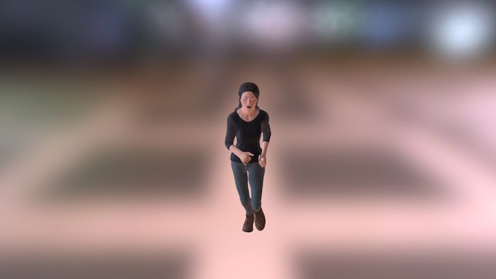 Jogging 3D Model