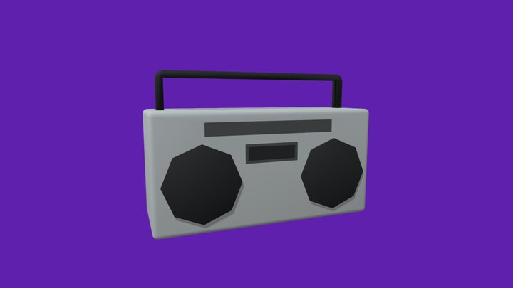 Webfishing Boombox 3D Model