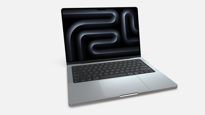 Apple MacBook Pro 3D Model