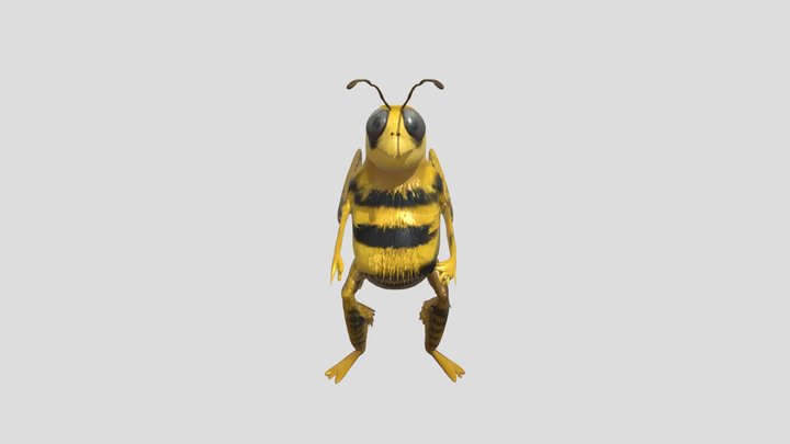 A crazy bee – Modèle 3D gratuit STL
