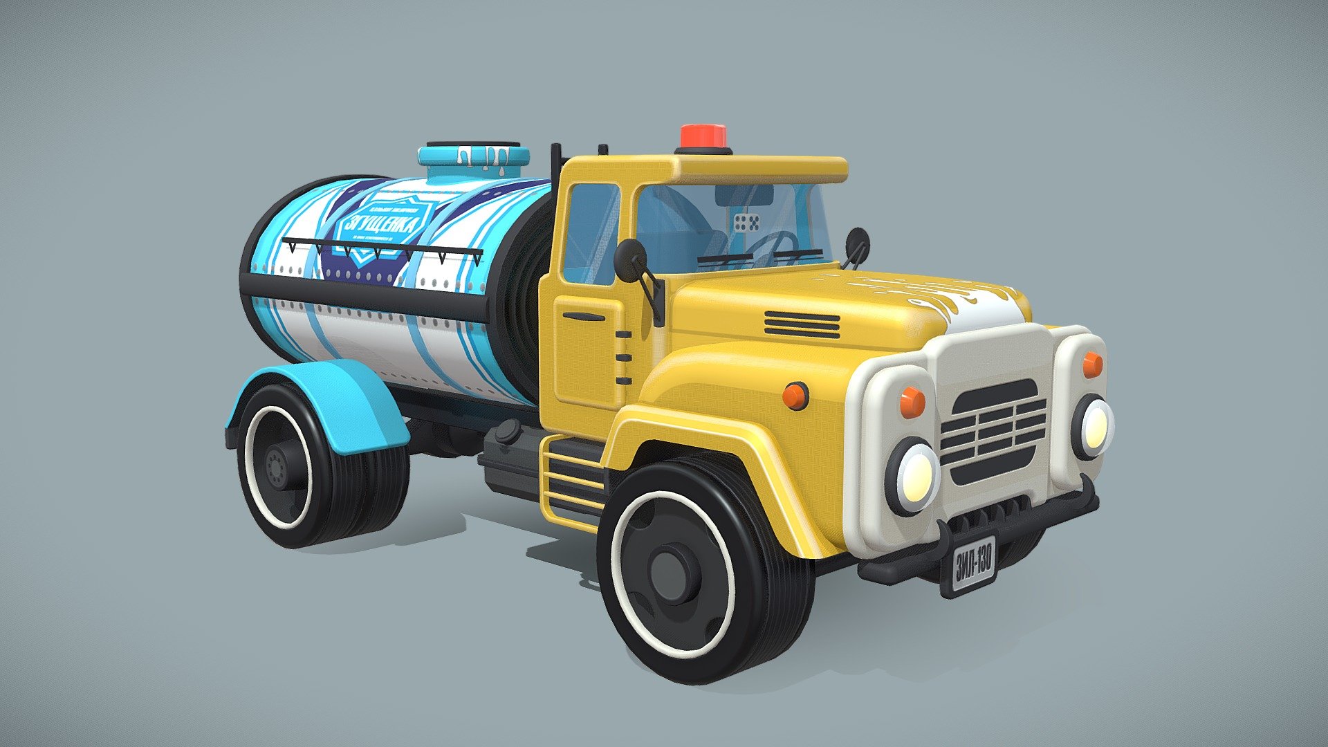 Vehicle Zil-130 (stylized)