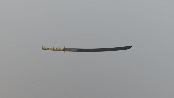 Simple Katana 3D Model
