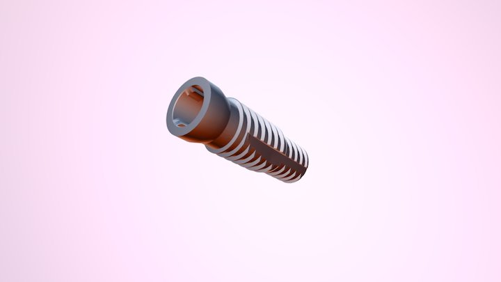Implante Dental 3D Model